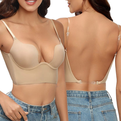 Soutien-Gorge Confortable Dos Nu Réglable Femme
