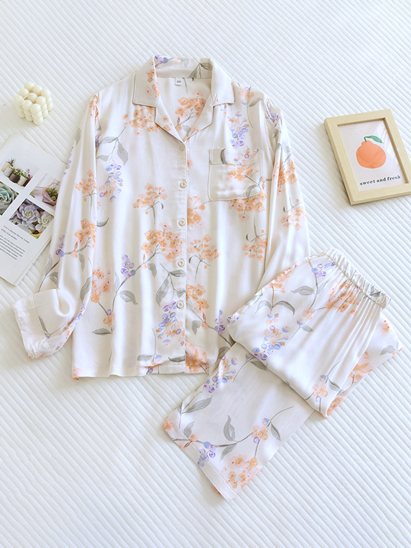 Ensemble Pyjama Luxueux Femme, manches longues