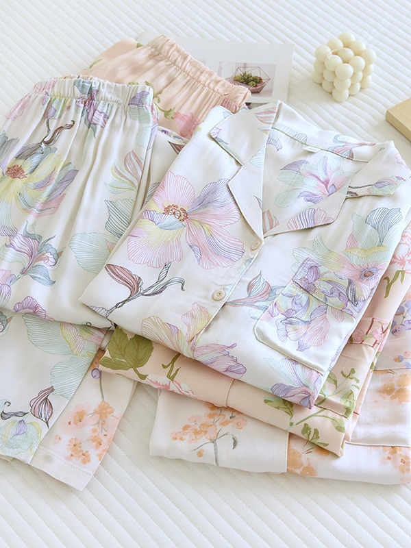 Ensemble Pyjama Luxueux Femme, manches longues