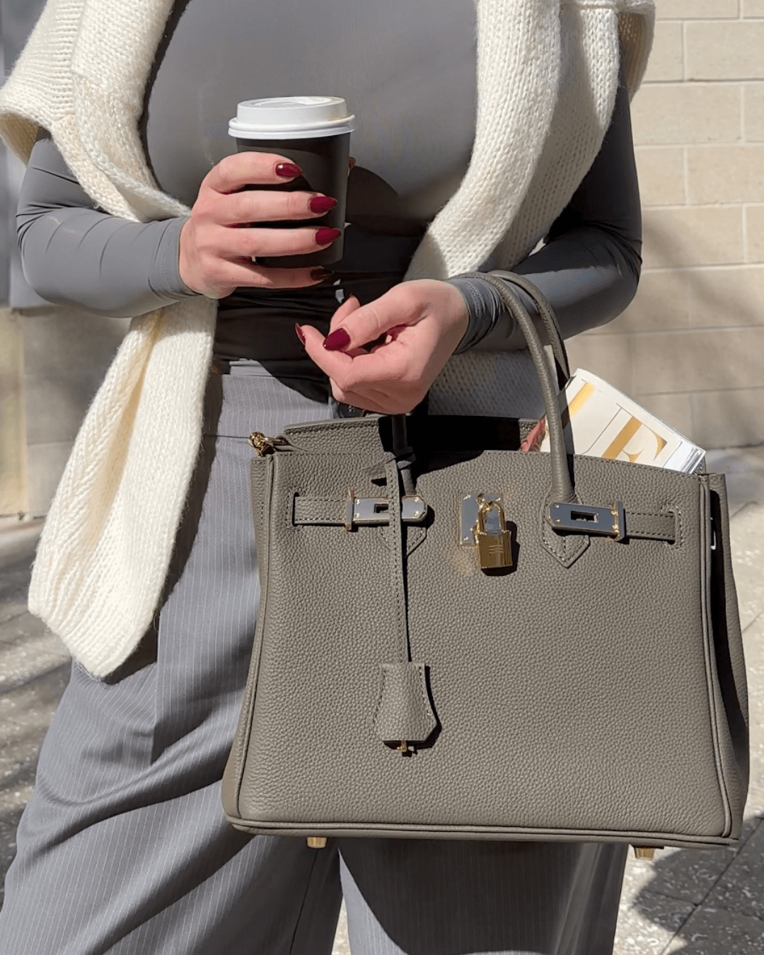 Sac Luxe Élégant Intemporel Femme