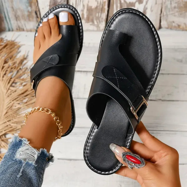 Sandales Orthopédiques Femme – Noir