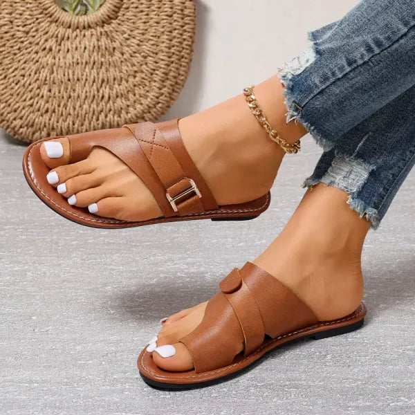 Sandales Orthopédiques Femme – Noir