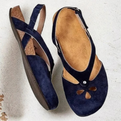 Sandales Orthopédiques Femme – Bleu foncé