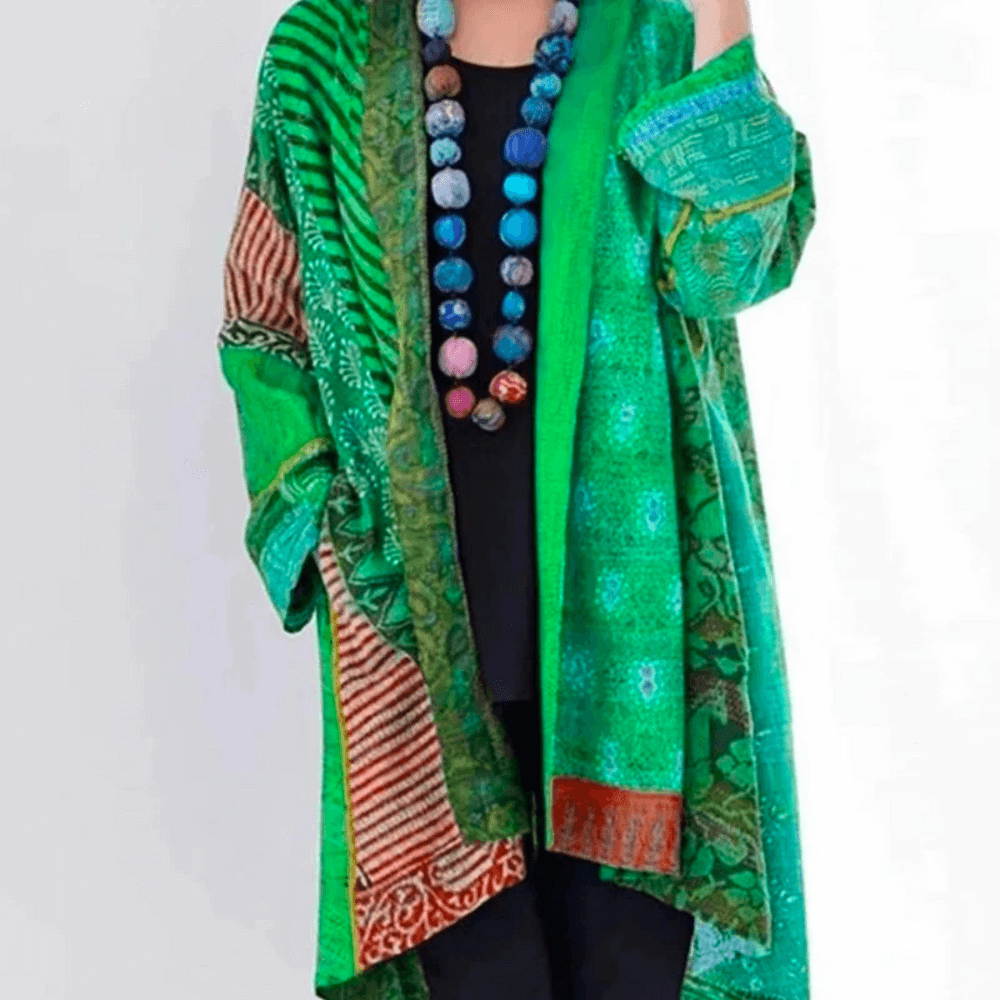 Cardigan Coloré Femme, style rétro-moderne