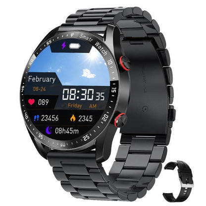Montre Connectée Sport Élégante – coloris Noir – Bransoleta stalowa